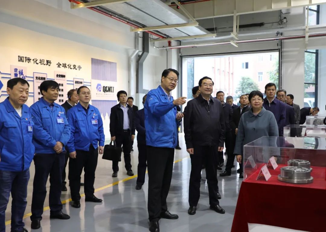 省发改委主任张晓光一行莅临秦川集团调研